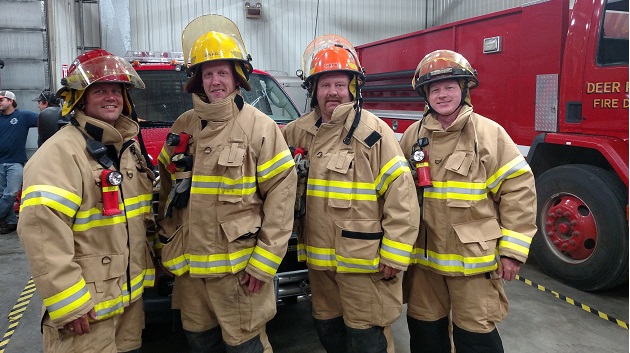 dressed for success and safety custom fitted shirt and pant