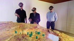 Using virtual reality glasses