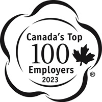 Top 100 employers logo
