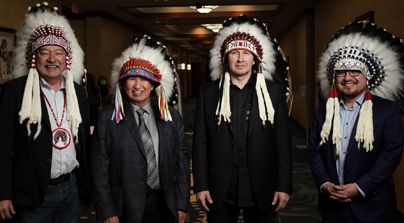 Four First Nations chiefs