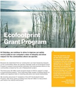 Ecofootprint Grant Award