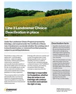 Landowner choice newsletter cover