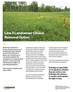 Landowner newsletter front page