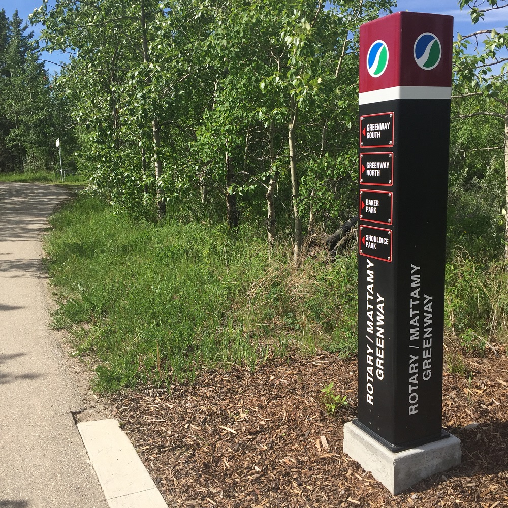 nature trail sign