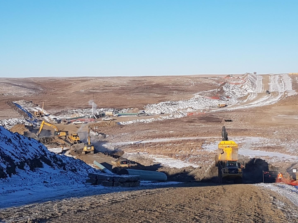 L3RP Construction at Iskwao Creek