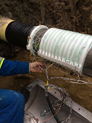 Electric field mapping equipment for pipelines