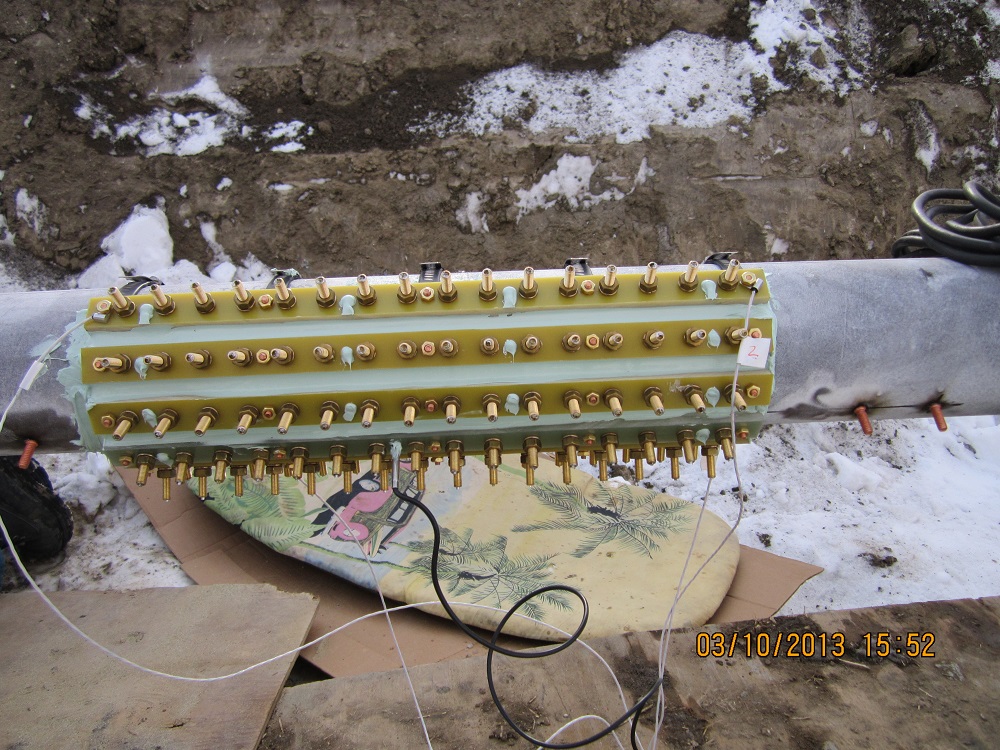 Electric field mapping equipment for pipelines