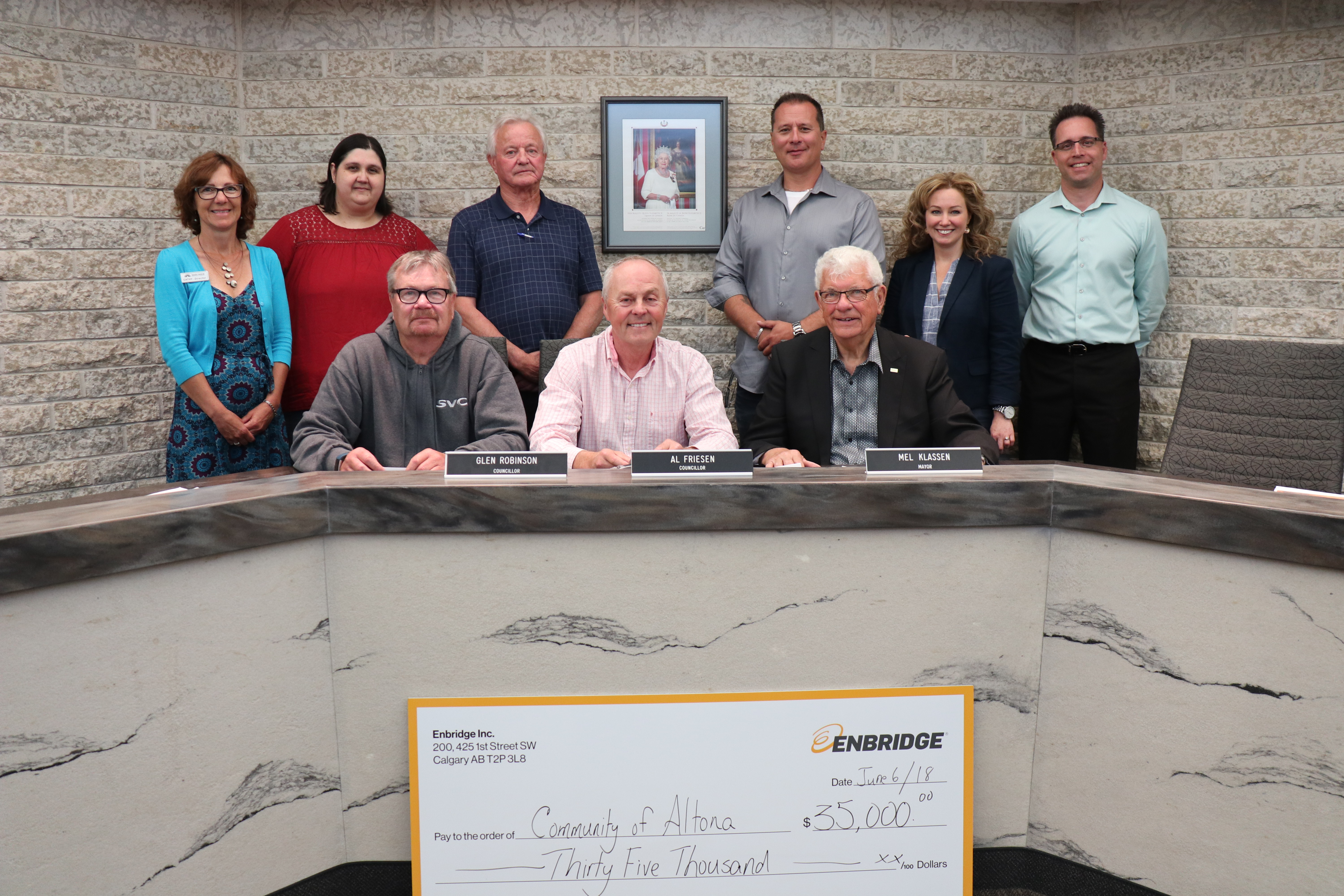 Community check presentation on Canadian prairies