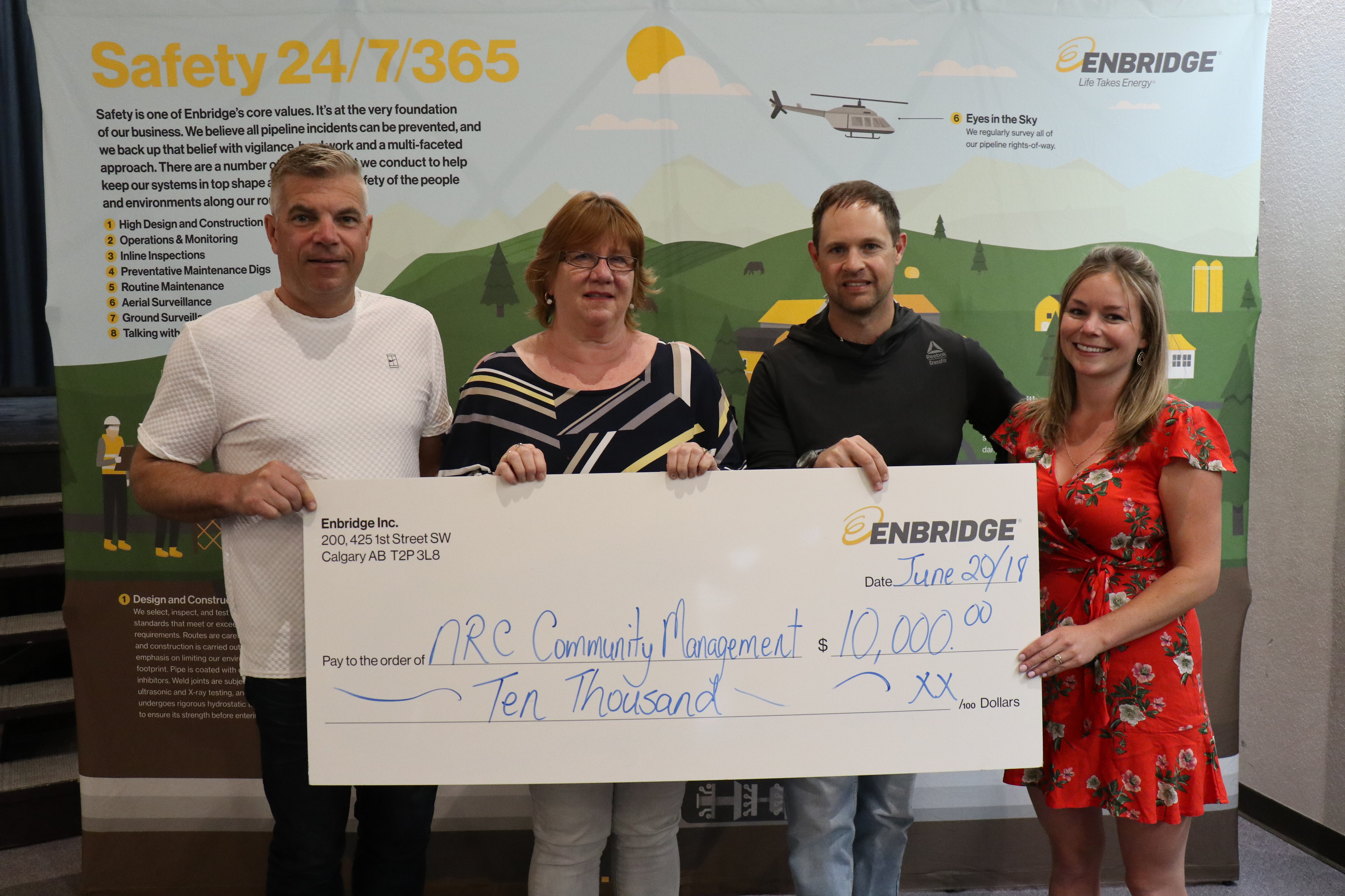 Community check presentation on Canadian prairies