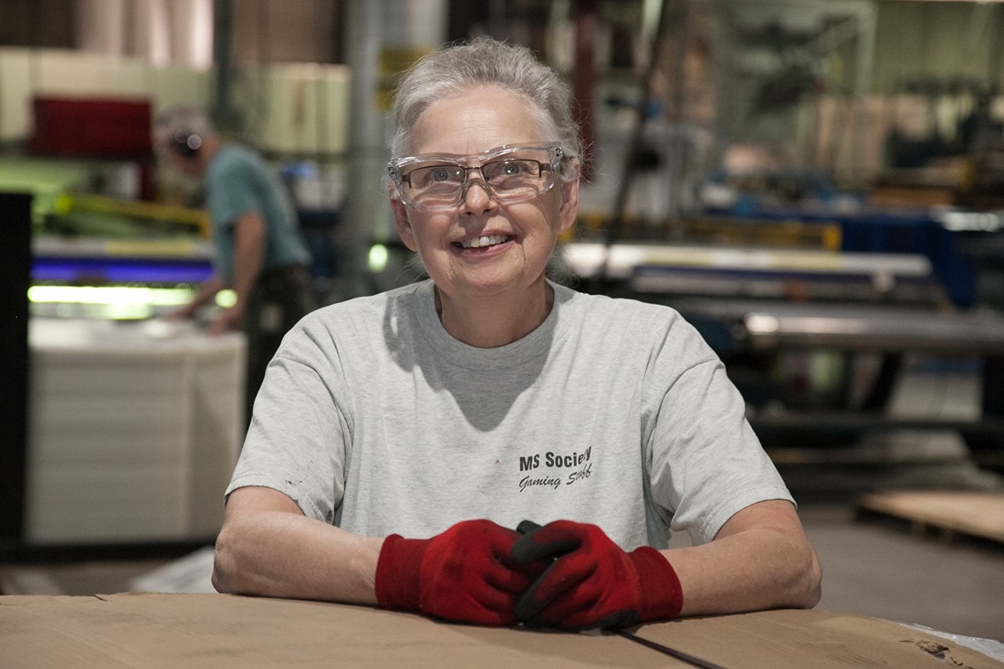 worker in a warehouse