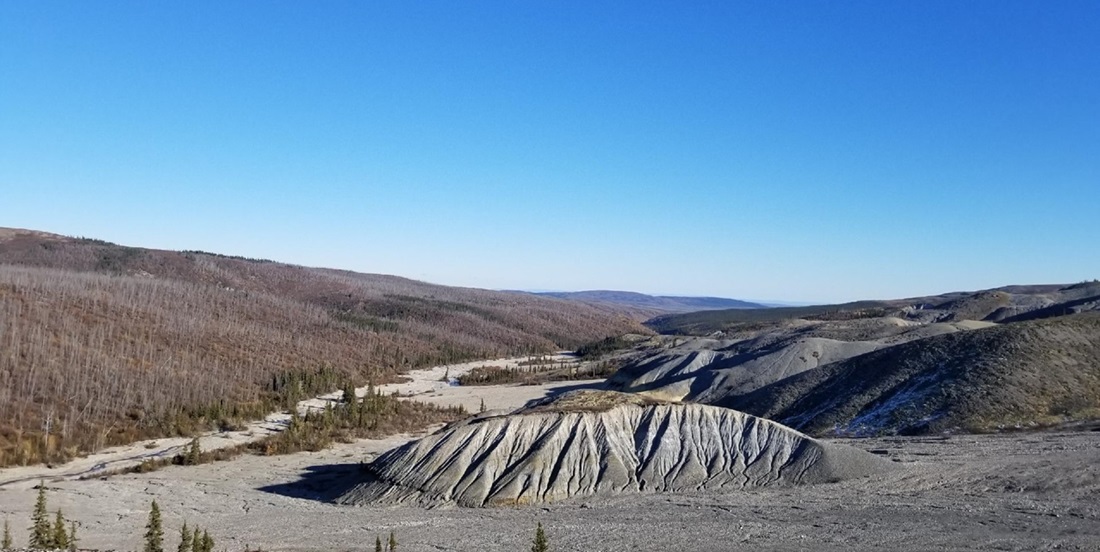 Northwest Territories terrain in fall