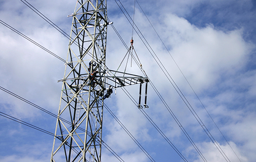 Transmission tower repair