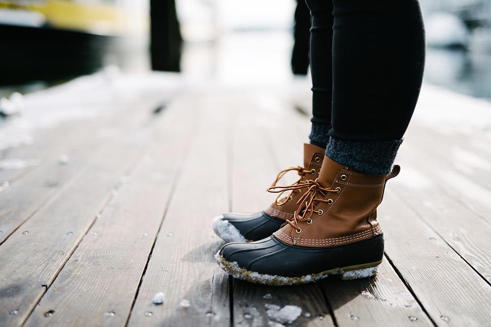 Rubber boots