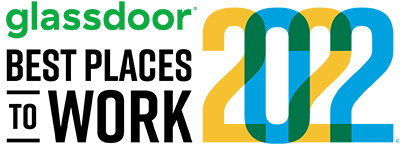 Glassdoor best places to work 2022 logo