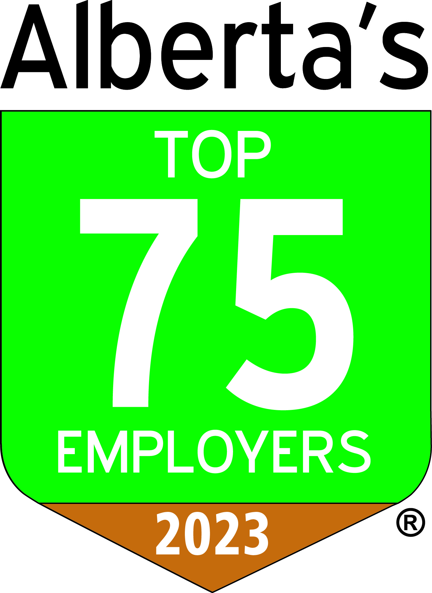 Alberta's Top 75 employers logo