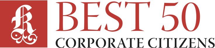 Best 50 Corporate Citizens logo