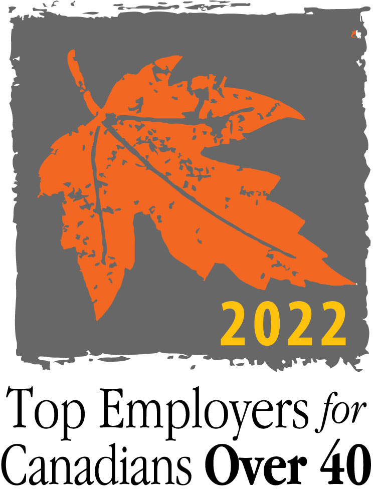 Top Employers for Canadians Over 40 logo