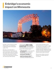 Pipelines in Minnesota fact sheet