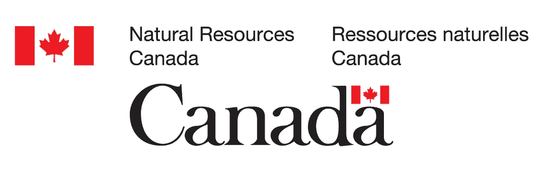 Logo with Canadian flag