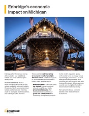 Picture of covered bridge in Michigan