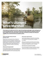 Man canoeing on a river