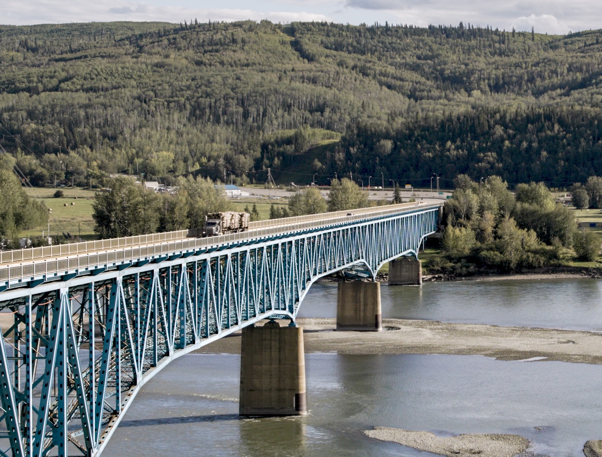 Bridge over a river