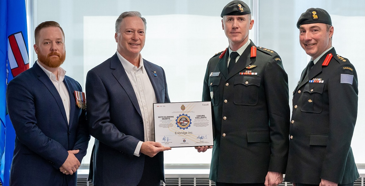 Soldiers with a plaque