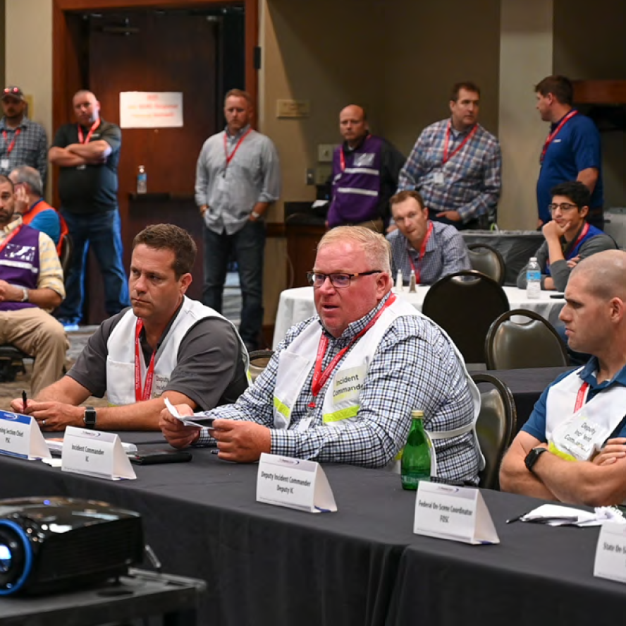 People at a conference table
