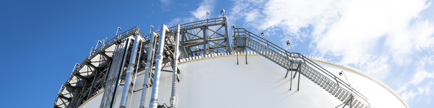 Top of white tank