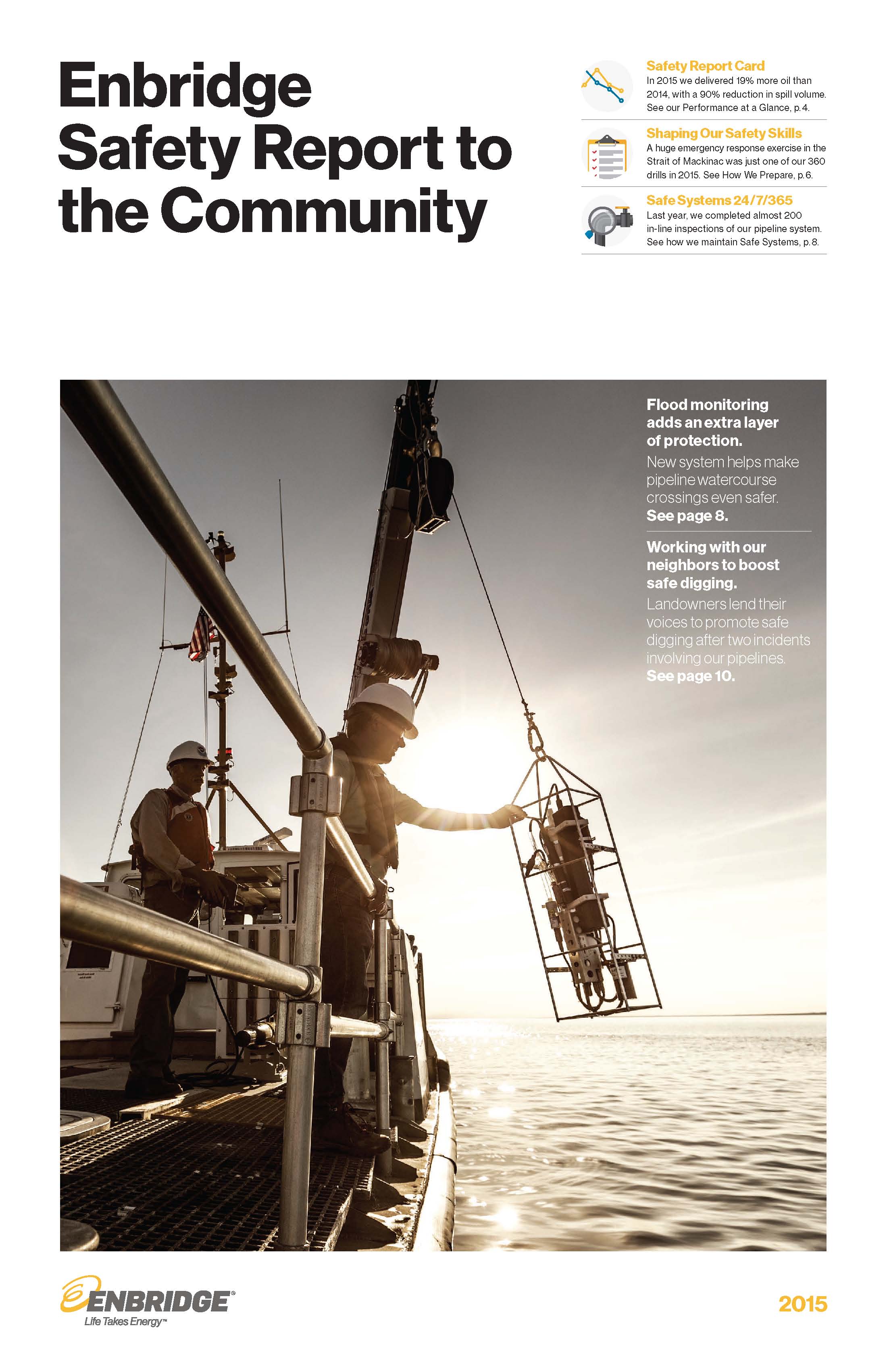 Safety Report to Community Cover