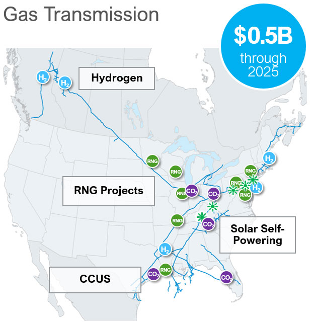 Gas Transmission Map