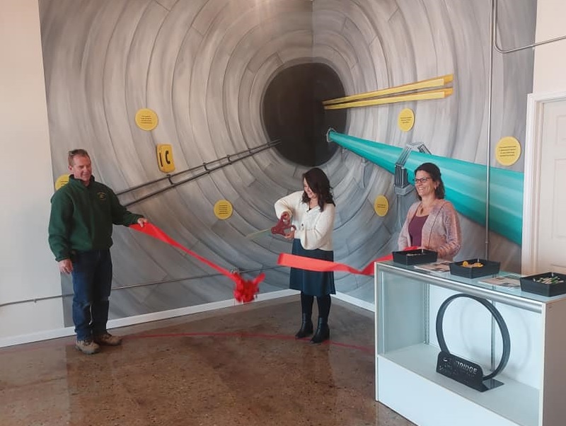 Ribbon cutting ceremony