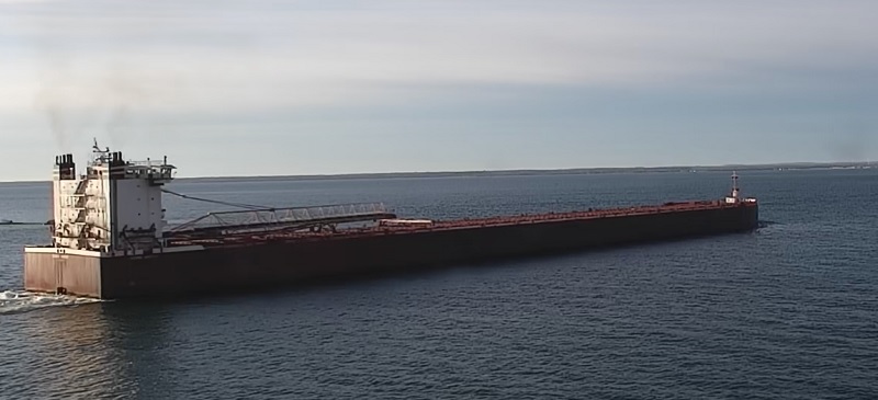 A barge on the water