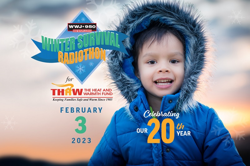Child in winter jacket