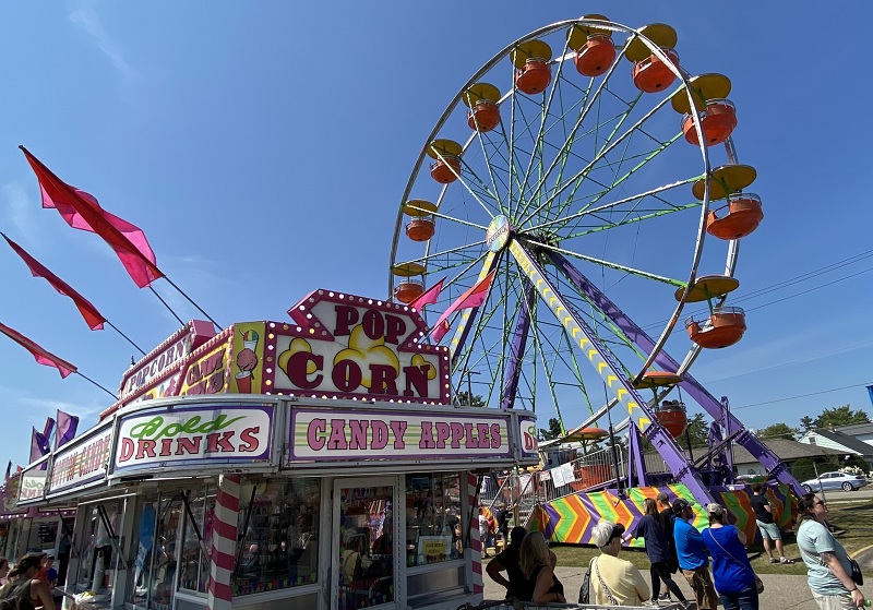Ferris wheel at a fair