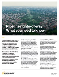 Enbridge natural gas fact sheet cover