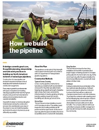 Enbridge natural gas fact sheet cover