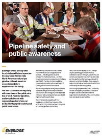 Enbridge natural gas fact sheet cover