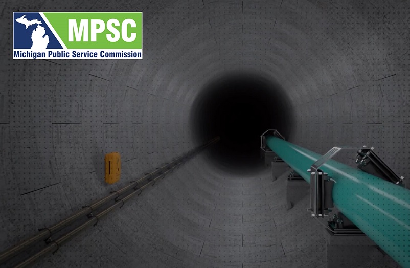 Illustration of an underground tunnel