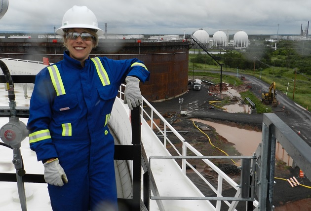 Enbridge project manager Amber Pastoor