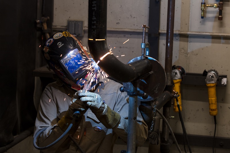 Welder with torch