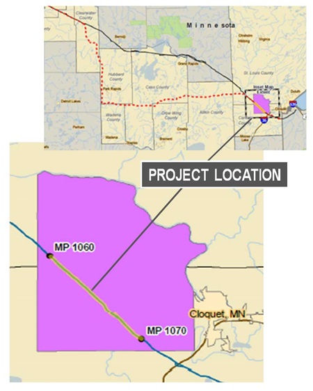 Fond du Lac Project Map