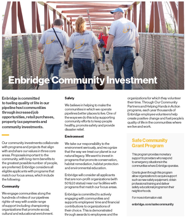 Safe Community Handout