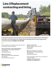 Working on a pipeline project