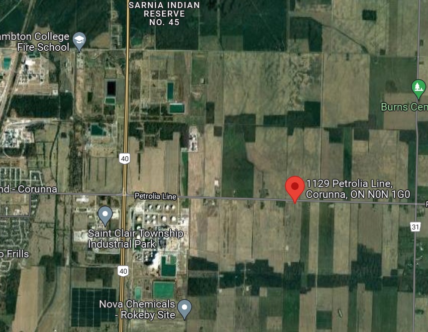 Google Earth map