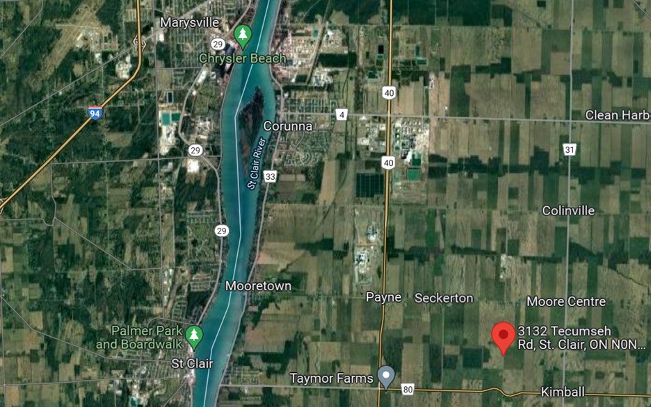 Google Earth map