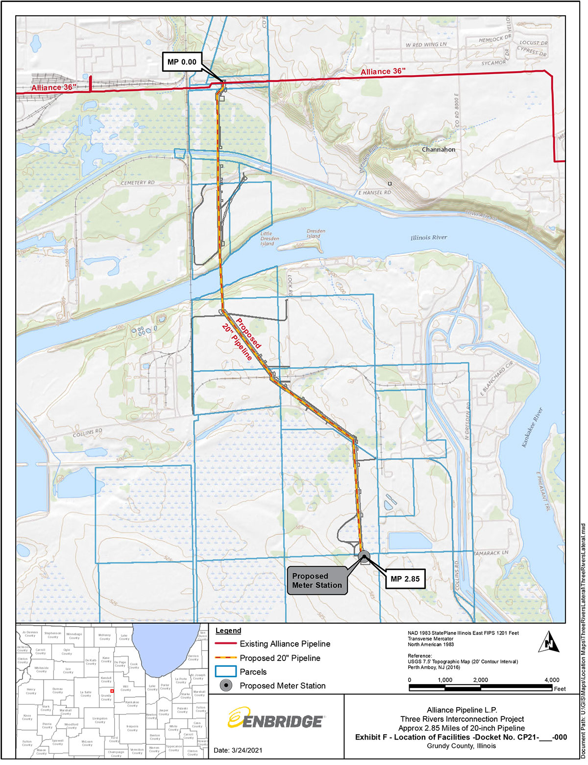 Enbridge Pipeline Map