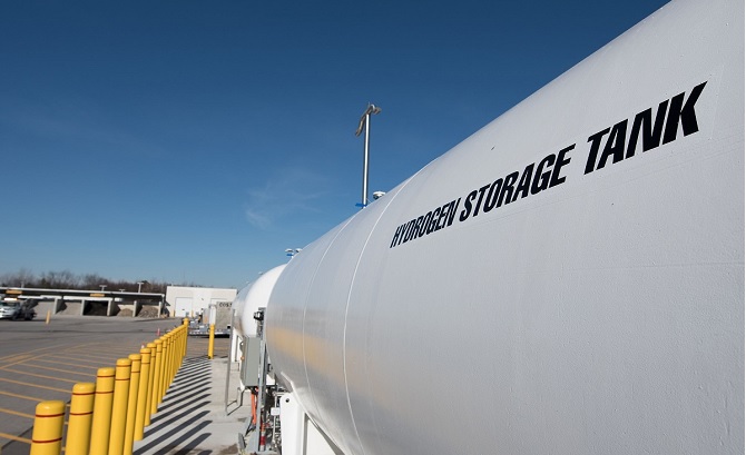 Hydrogen storage tank