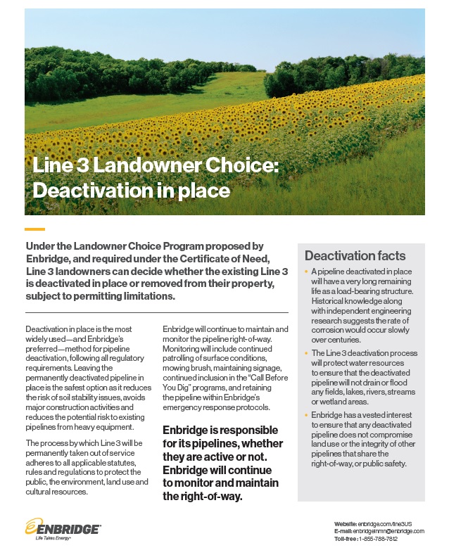 Landowner choice newsletter cover
