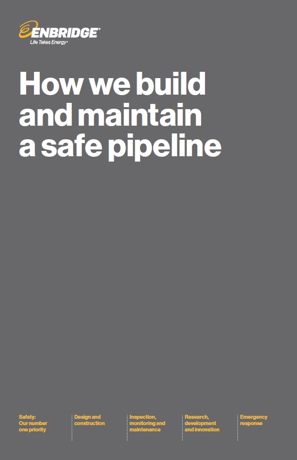 Pipeline safety thumb